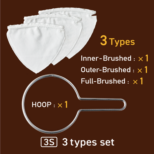 Port Nel（ポート・ネル）内面・外面・両面起毛タイプ３種セット